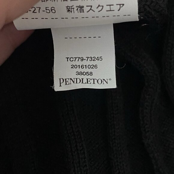 Pendleton 100% Merino Wool Sweater Womens S Long Sleeve Ribbed Lightweight Tunic - Picture 10 of 13